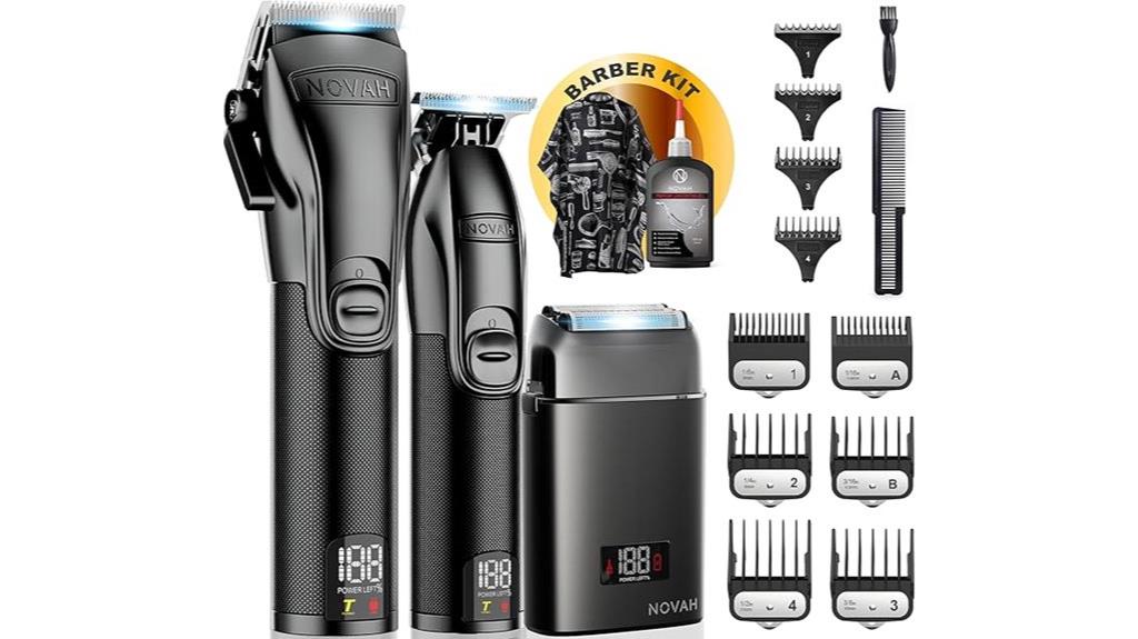 premium barber clipper kit