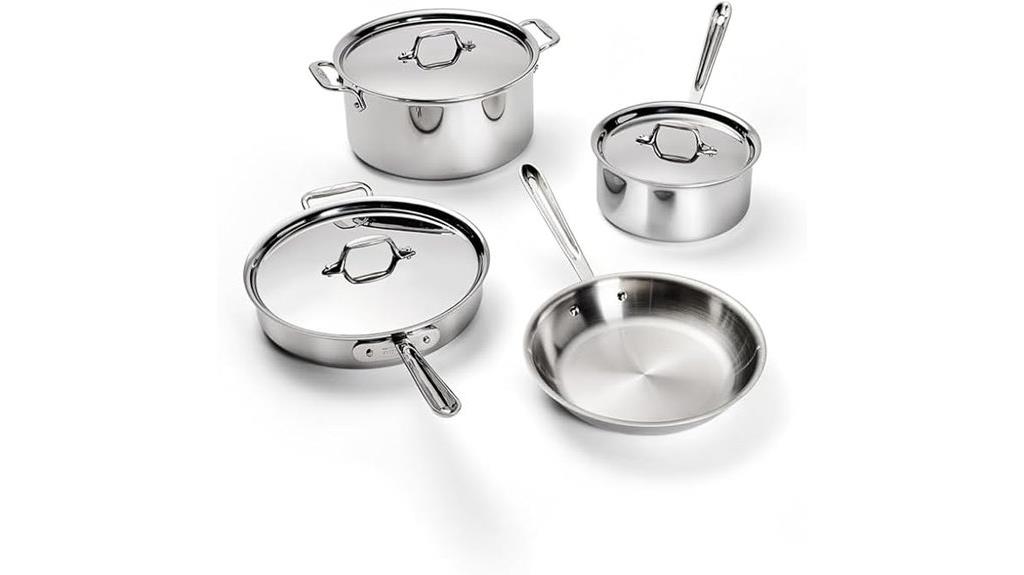 premium stainless steel cookware