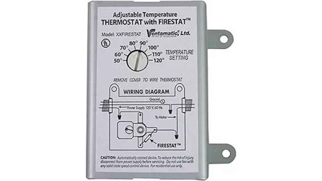 programmable firestat thermostat