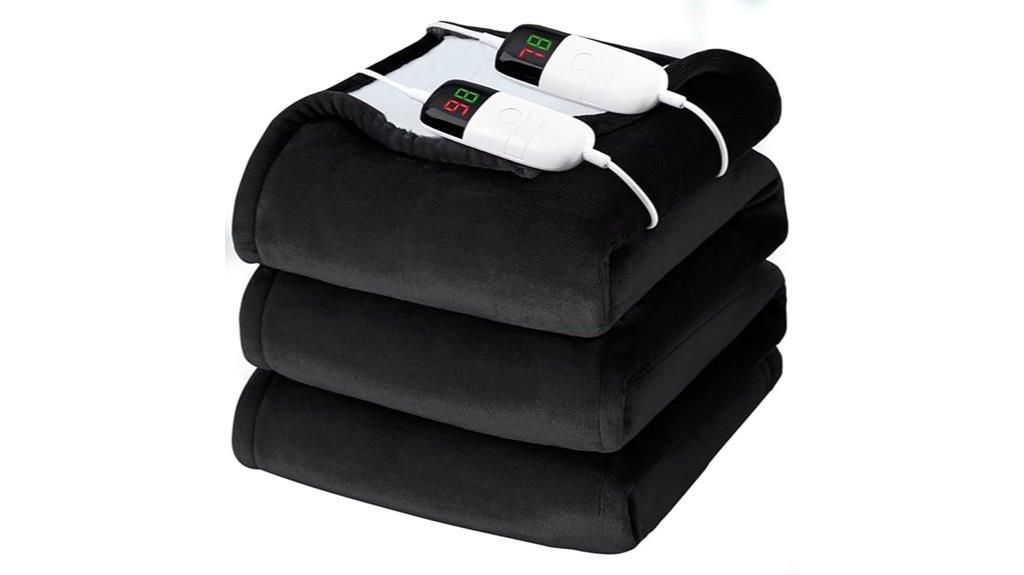 queen size heated blanket