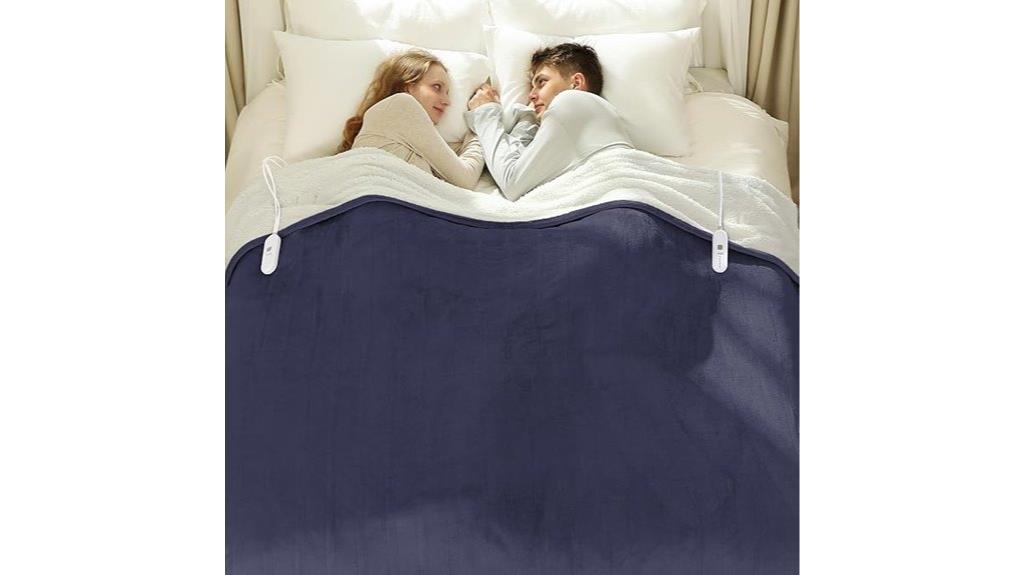 queen size heated blanket