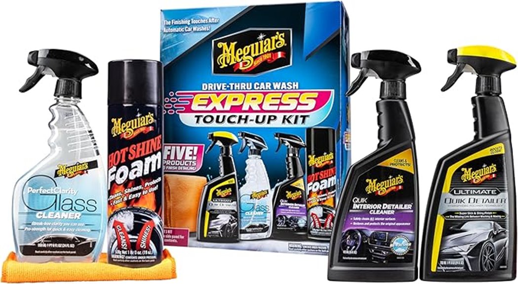 quick car cleaning kit