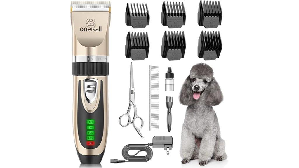quiet multi species grooming clippers
