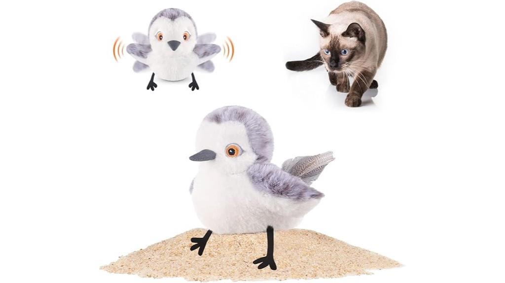 rechargeable flapping bird toy