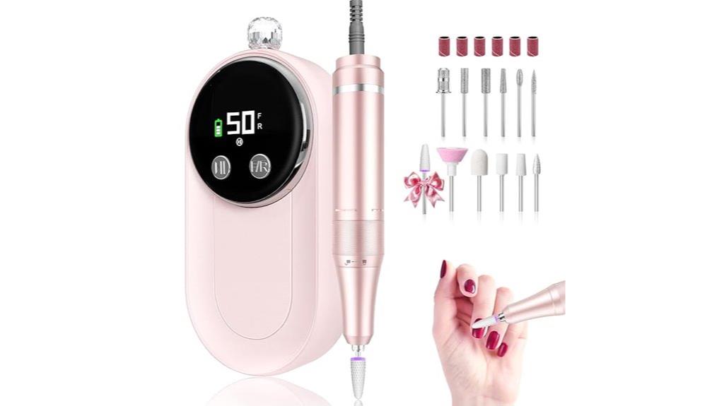 rechargeable professional nail drill