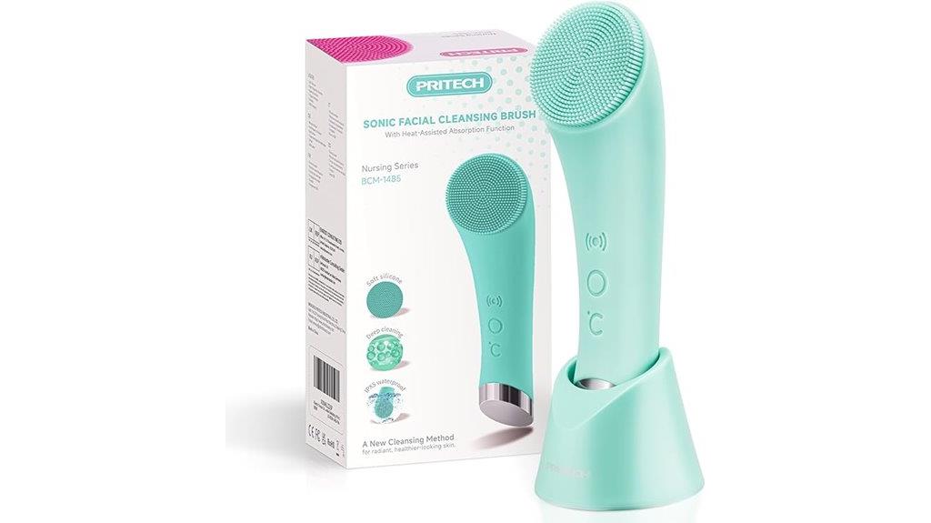 rechargeable silicone face scrubber