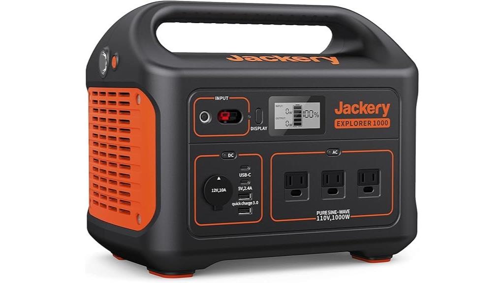renewed jackery explorer 1000