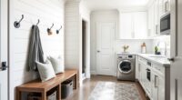 renovating mudroom and laundry