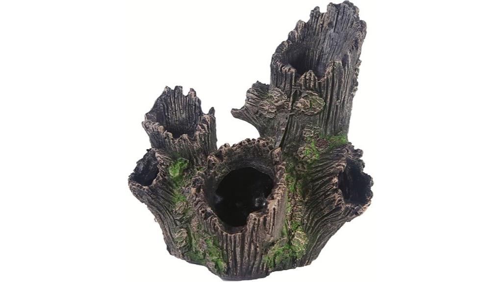 resin hollow tree cave