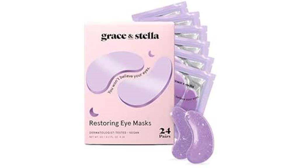 retinol eye patches pack