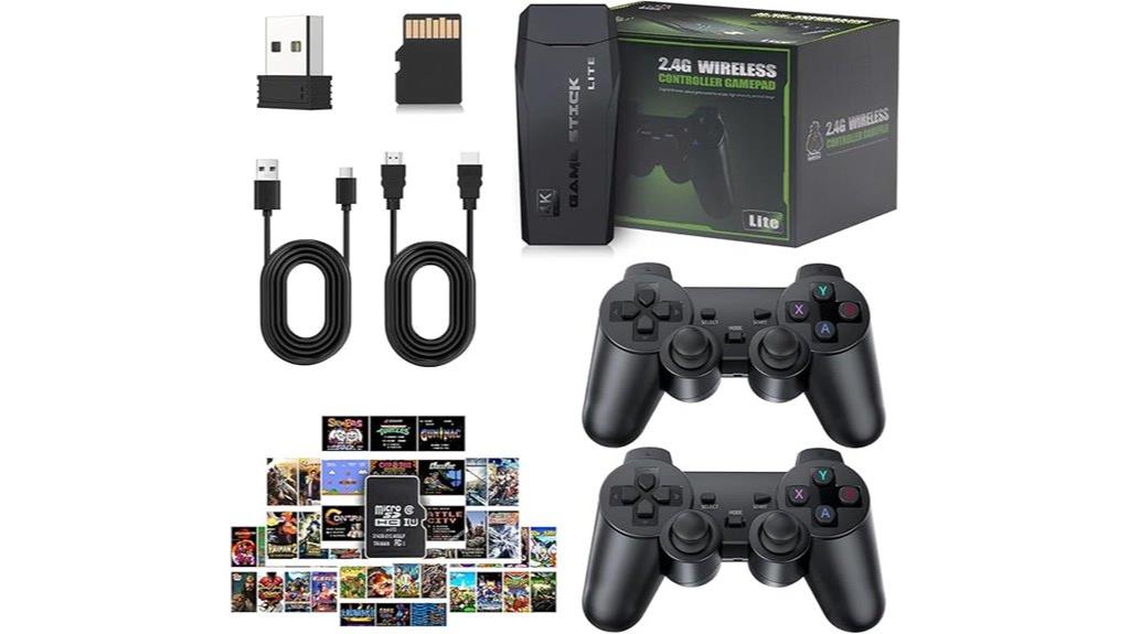 retro console with 20 000 games