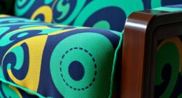 reupholstering a patterned sofa