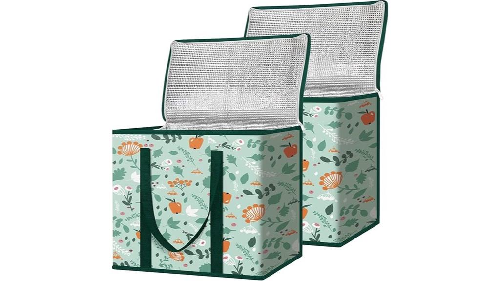 reusable insulated grocery bags