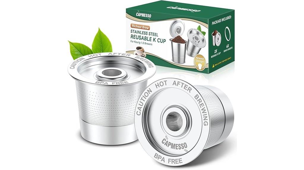 reusable k cup coffee pods