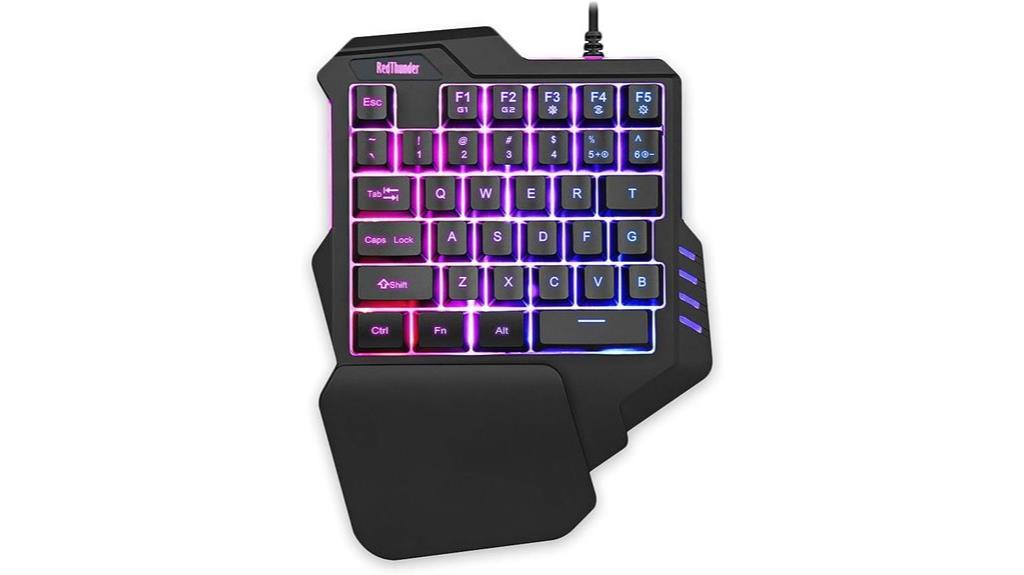 rgb backlit portable keyboard