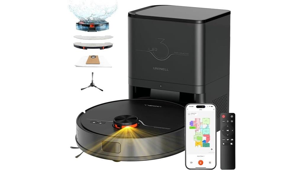 robot vacuum with mop