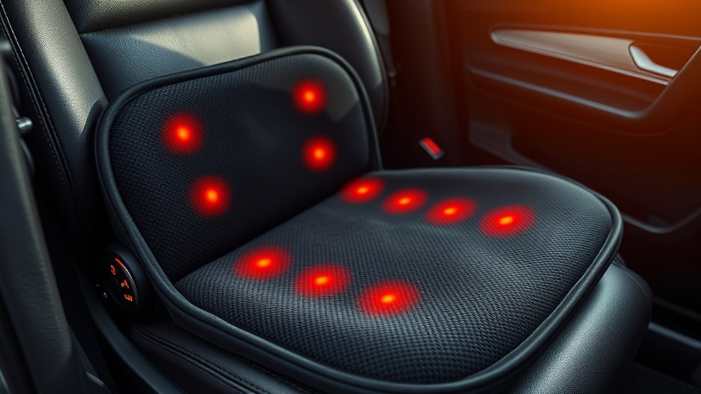 safe adjustable heated cushion