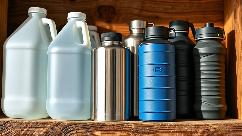 safe durable water containers