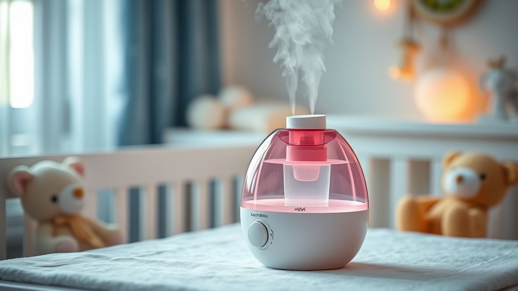 safe hygienic quiet humidifier