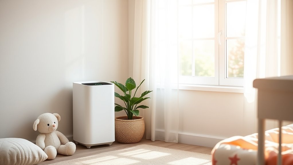 safe quiet efficient air purifier