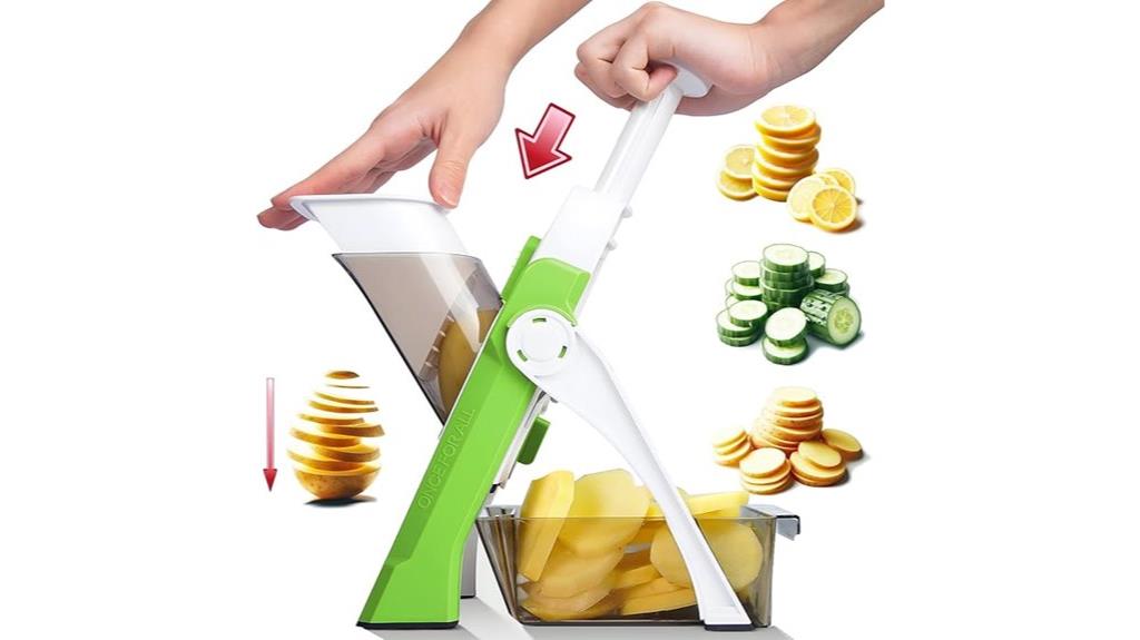 secure kitchen slicer