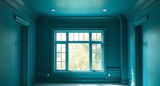 single color wall painting