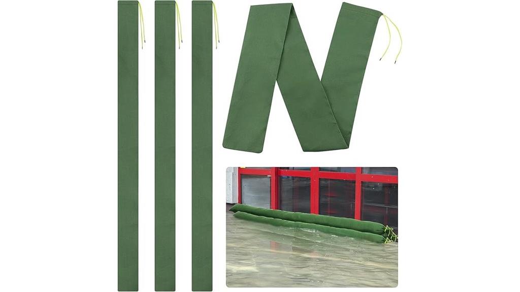 six inch flood sandbags