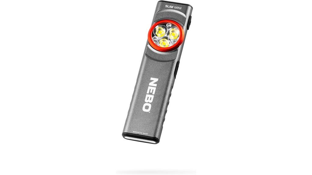 small rechargeable pocket flashlight