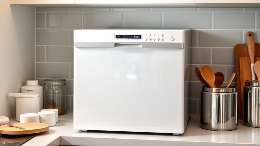 small yet efficient dishwashers