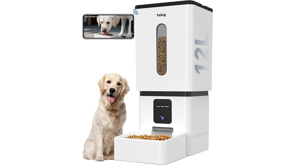 smart camera dog feeder