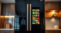 smart refrigerators with touchscreens