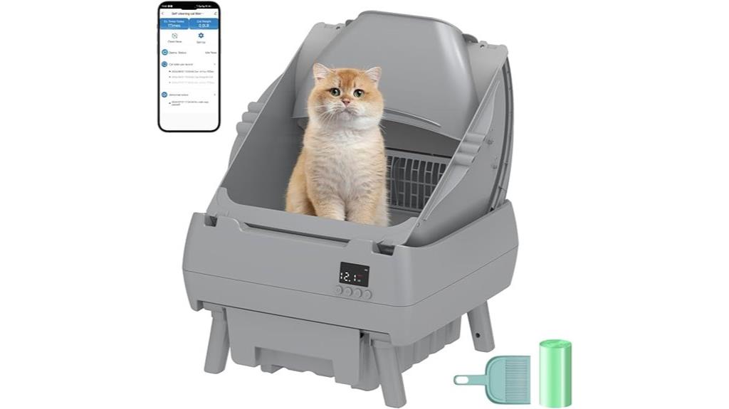 smart self cleaning cat litter