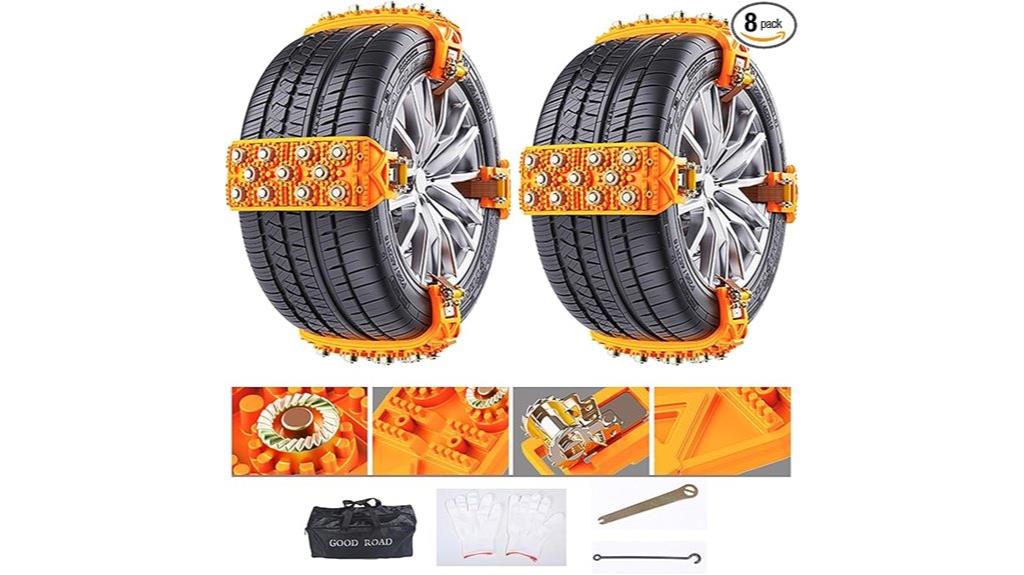 snow tire chains for vehicles