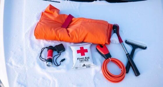 snow travel emergency kits