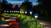 solar motion sensor landscape lights