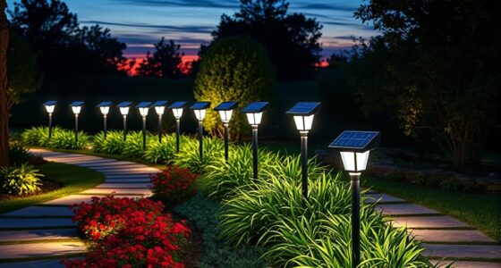 solar motion sensor landscape lights