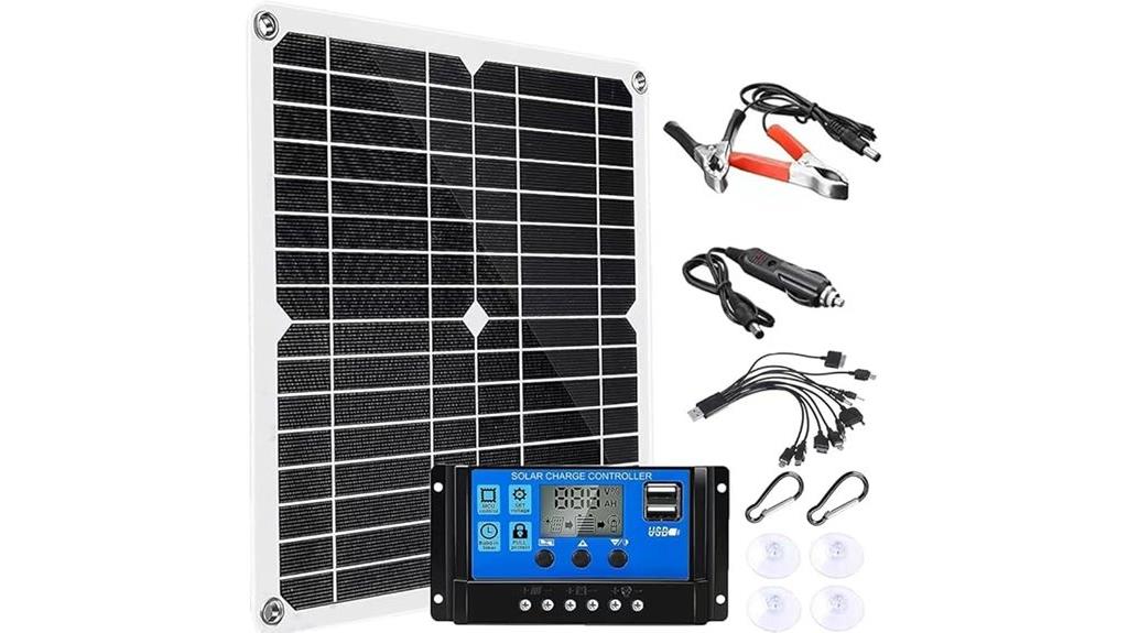 solar panel kit with usb