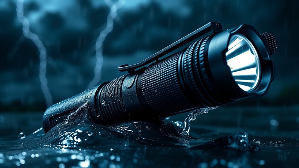 storm ready waterproof flashlight criteria