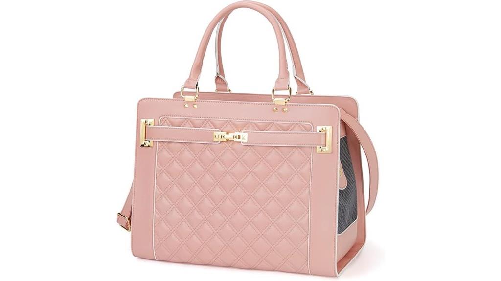 stylish small pet carrier