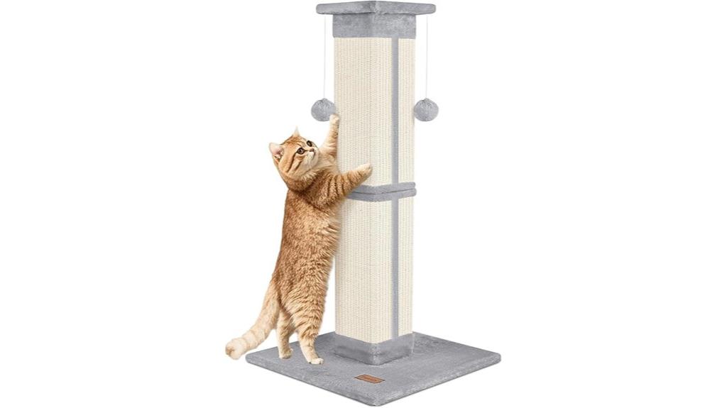 tall 33 inch indoor scratching post