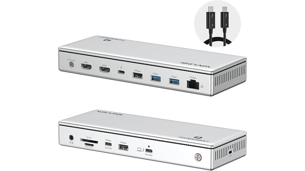 thunderbolt 4 dock with hdmi