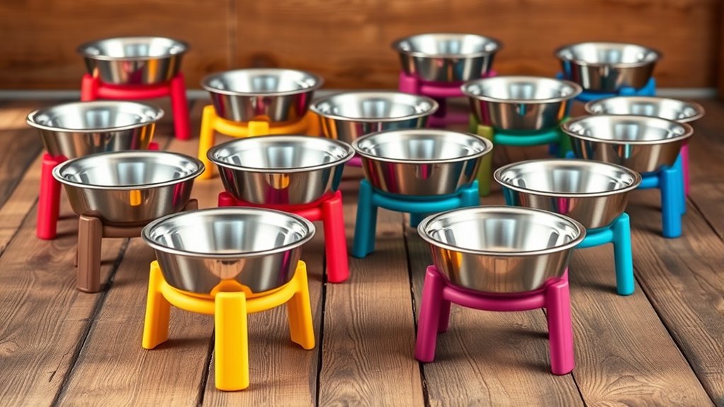 top adjustable pet bowls