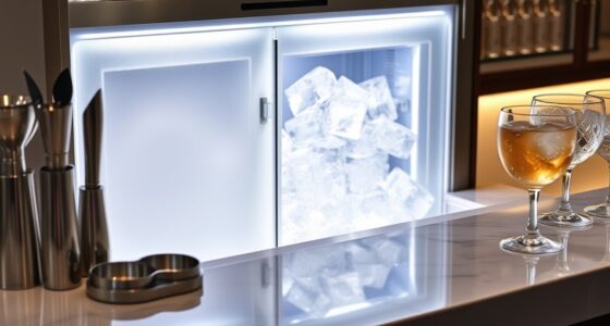 top built in ice maker options