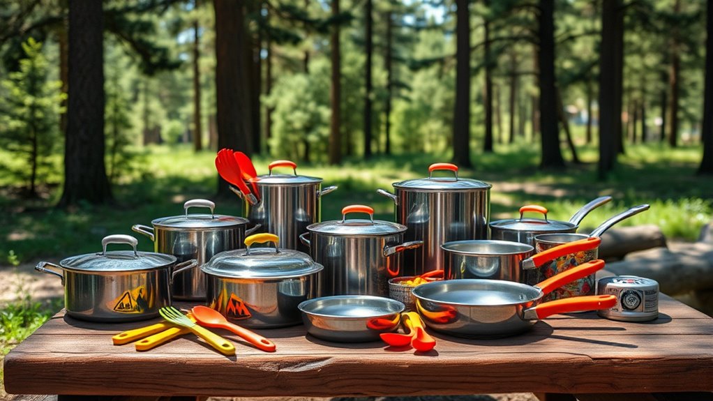 top camping cookware sets