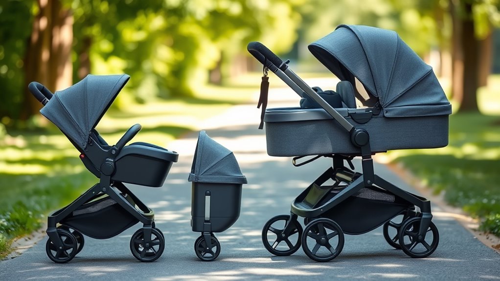 top convertible travel strollers