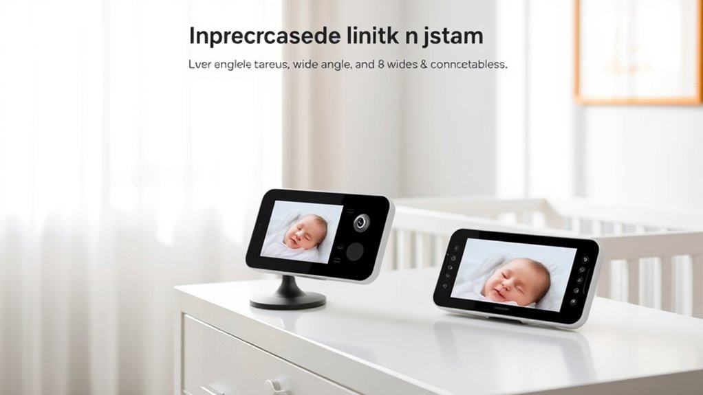 top dual camera baby monitors