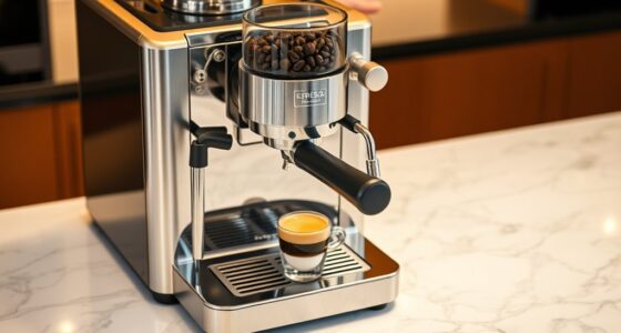 top espresso machines with grinders
