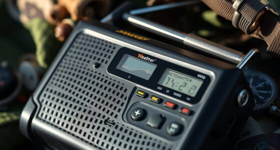 top hand crank emergency radios