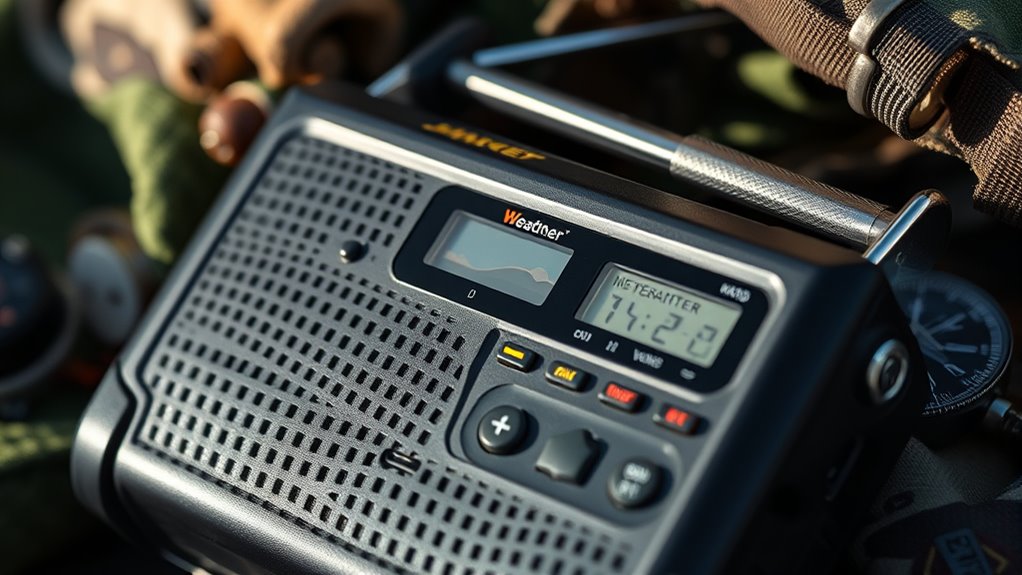 top hand crank emergency radios