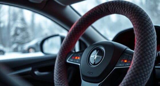 top heated steering covers